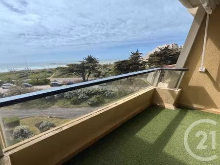 vente appartement t1 bord de mer à saint-jean-de-monts (85160) : à vendre t1 bord de mer /