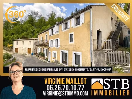 propriété rénovée avec potentiel commercial à saint-julien-