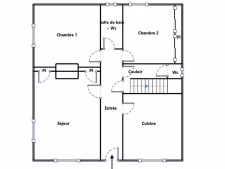 appartement bourgeois à rénover 100m2– sainte-foy-lès-lyon – 150m2 jardin privatif