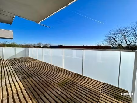 appartement type 3 lumineux – 74 m² – terrasse sans vis-à-vis et 2 places de parking