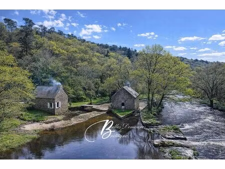 a vendre moulin et sa maison de meunier dans un cadre naturel exceptionnel finistère