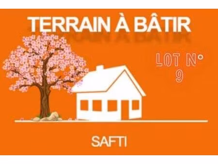 terrain constructible viabilisé à vendre