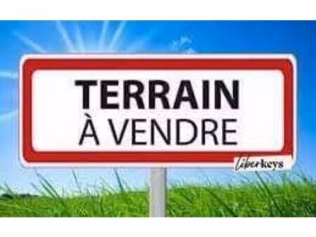 terrain constructible viabilisé à vendre