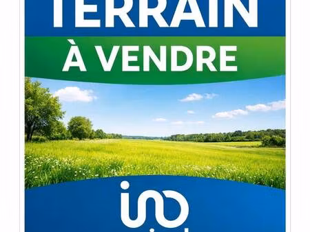 terrain constructible viabilisé à vendre