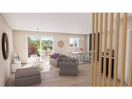 terrain avec maison neuve à vendre