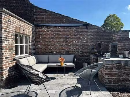 charmante maison rénovée avec jardin agréable et terrasse!