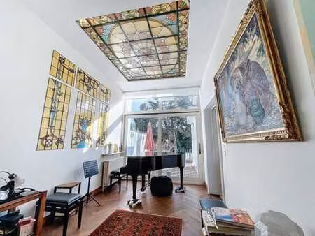 botanique  maison de maître 6ch + jardin + garage