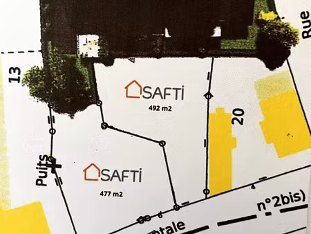 vente terrain 477 m² hirtzfelden (68740)