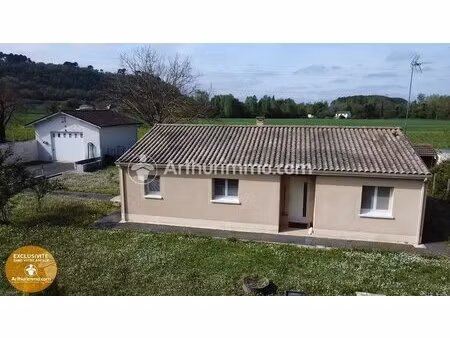 maison 2010 plain-pied 3 pièces 2 chambres  garage 40 m²  terrain constructible 1100 m²