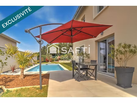 vente maison 6 pièces 136 m² chaponnay (69970)