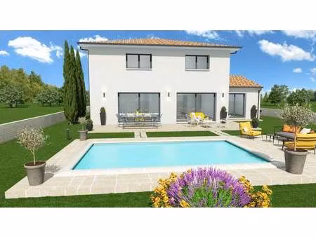 terrain avec maison neuve à vendre