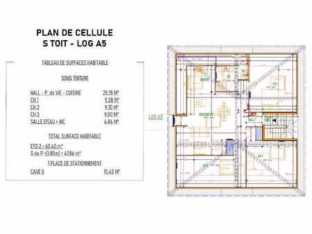 vente appartement 4 pièces à saint-étienne-de-montluc (44360) : à vendre 4 pièces / 70m² s