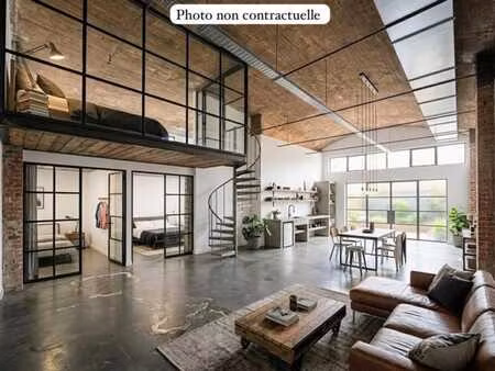 superbe entrepôt avec projet accepté pour deux lofts !
