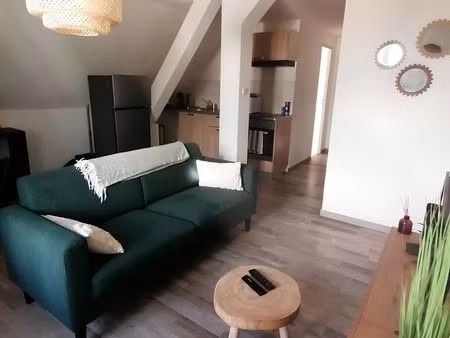 audincourt – appartement meublé t2 – 2ᵉ et dernier étage – parking privatif