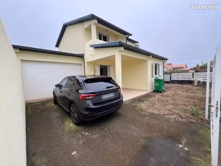 maison f4 à étage - 90m2 + garage - tevelave