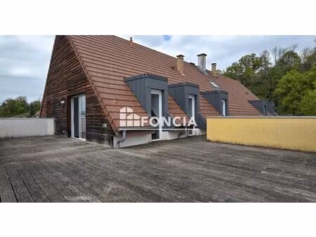bonneville : appartement t5 en attique + 3 stationnements