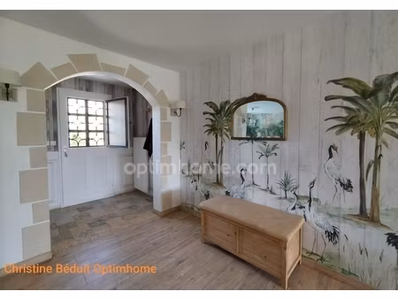 en charente  à marillac le franc  maison plain-pied 139 m²  garage  carport  terrain 2957m