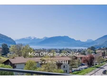 référence : 6611-anb - appartement 3 pièces - vue lac d'annecy - balcon