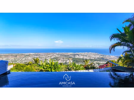 exceptionnelle vue mer villa t4/5 avec piscine garage a la p