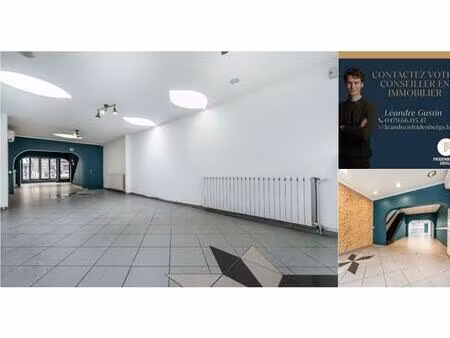 surface commerciale à louer à rue grande 84 saint-ghislain (vbe11221)