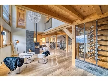 chalet de luxe à vendre à cordon