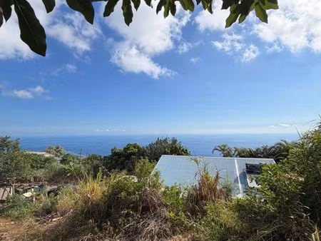 terrain constructible de 1072 m2 hauteur de st leu