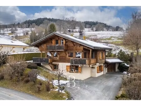 chalet de luxe à vendre à megève