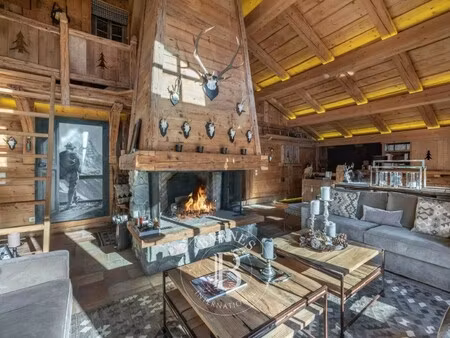 chalet de luxe à vendre à megève
