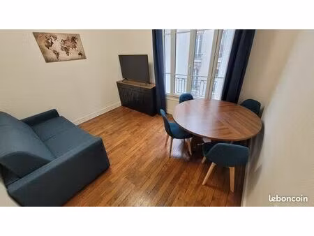 appartement neuf - t2 haut de gamme  meublé de standing  2p de 45m2 - courbevoie paris-lad
