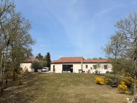 maison contemporaine de plain-pied à proximité de cahors