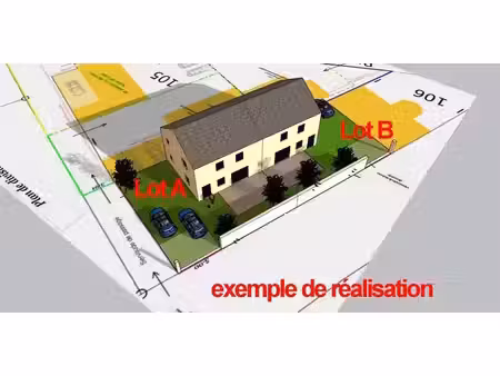 vente terrain 245 m² à autruy-sur-juine (45480)  47 000 €