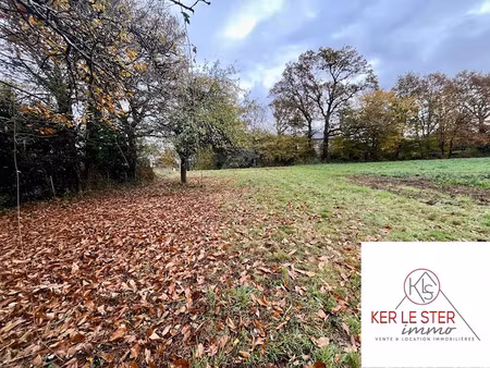 vente terrain 1075 m² à plélan-le-grand (35380)  55 000 €