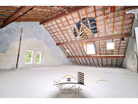 lessy : au coeur du village magnifiques combles de 115.85 m2 au sol