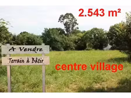 vente terrain 2543 m² à mereville (91660)  172 000 €