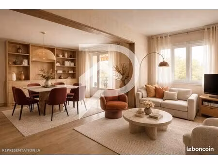 appartement 4 pièces 86 m²