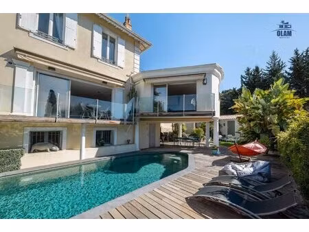 villa de prestige cannes - 4p expo sud  piscine  jardin & vue mer