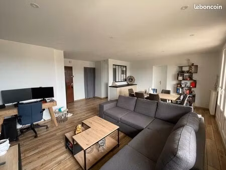 appartement 56m² avec cave et garage