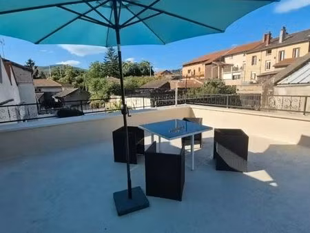 ◊ coup de cœur – terrasse 50 m² plein sud – appartement meublé – 160 000 ◊