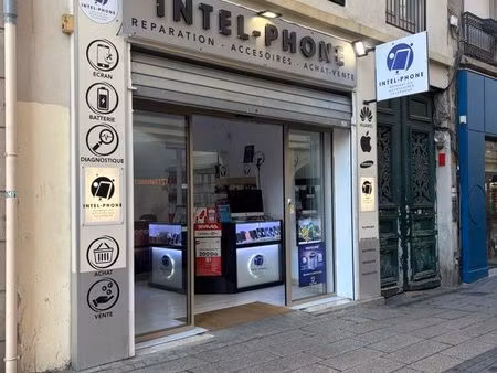 cession fonds de commerce – téléphonie / réparation / multimédia – emplacement premium