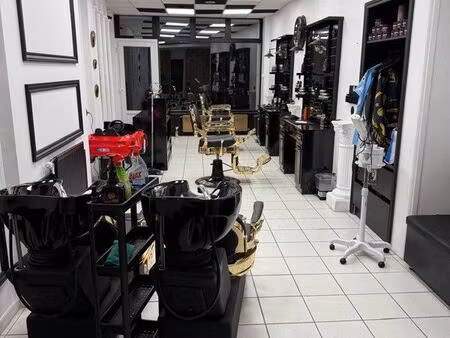 salon de coiffure fond de commerce