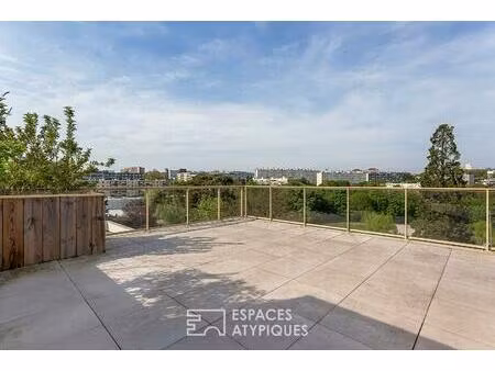 rooftop et double terrasses avec vue imprenable à caluire