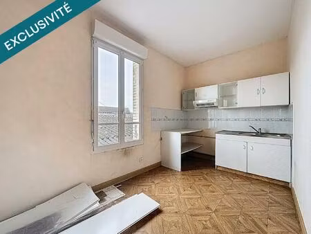 plateau t2 à aménager – fort potentiel locatif