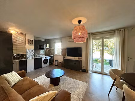 appartement 2 chambres cugnaux - avec jardin privatif