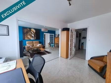 lumineux & traversant - 80 m² - proche chr