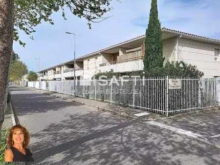 salon-de-provence quartier bel air  t2 meublé dans résidence sécurisée