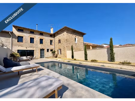 bourg de peage maison 5 pieces rénovée de 103 m2 piscine