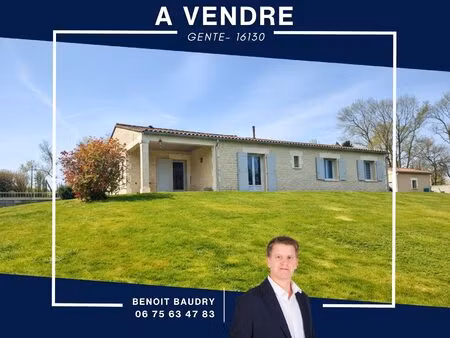 maison plain-pied - 3 chambres - jardin clos & double garage - v