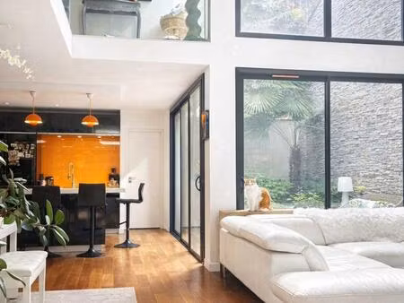 loft familial d'exception avec patio et 4 parkings