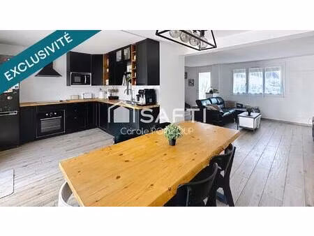 jolie maison mitoyenne d'environ 88 m2 habitable+ 13 m2 (salle de sport)