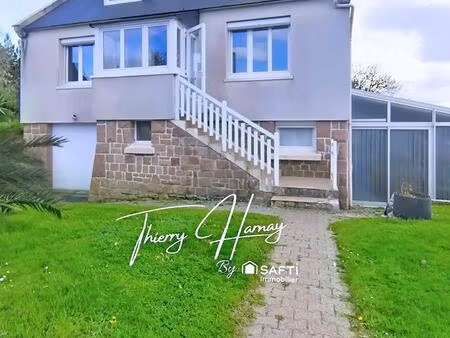 maison proche du bourg en très bon état avec appartement indépendant et véranda au niveau 